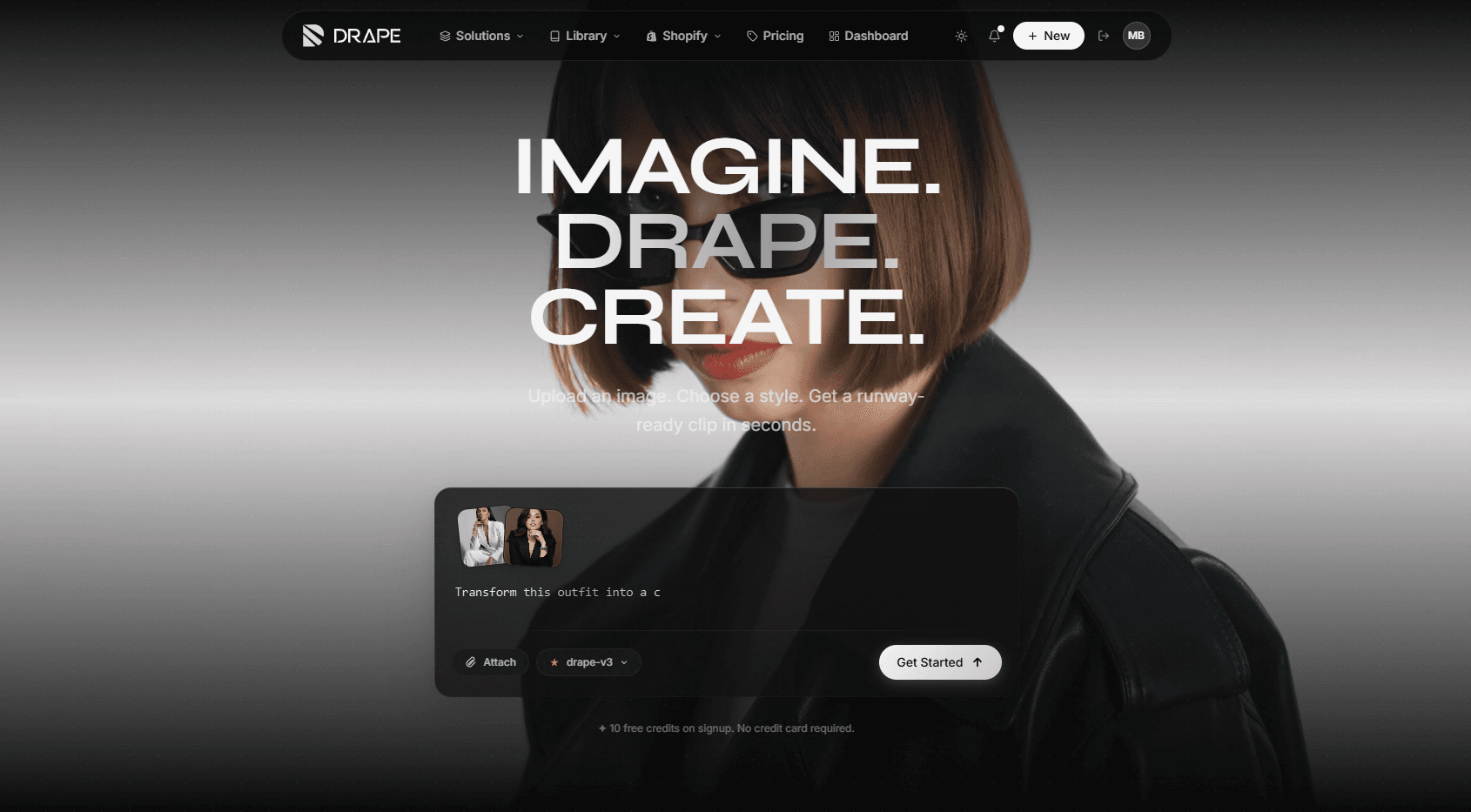 Drape AI — Fashion / AI